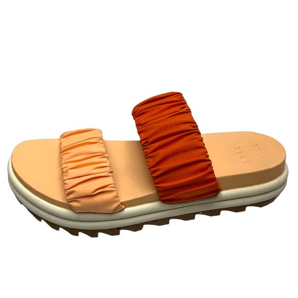 SOREL X prAna Limited‎ Edition Roaming Two Ruched Straps Slide Sandals - Picture 2 of 12